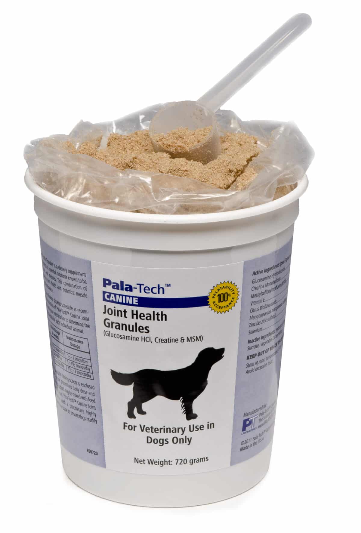 Canine Joint Health Granules - Pala-Tech Laboratories - Compounds And Nutrients For Canine Joint Wellness