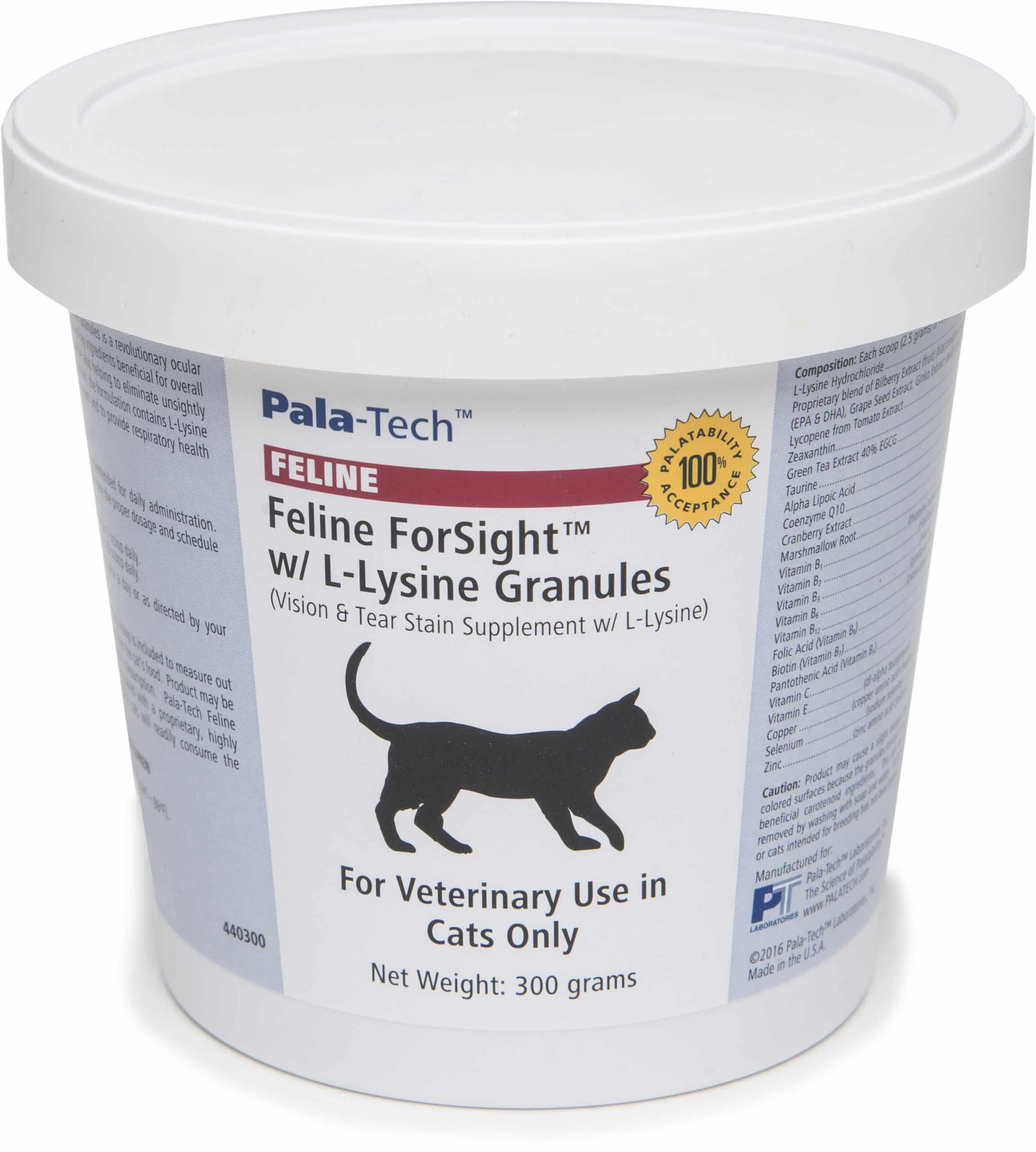 Feline for Sight with Lysine Granules