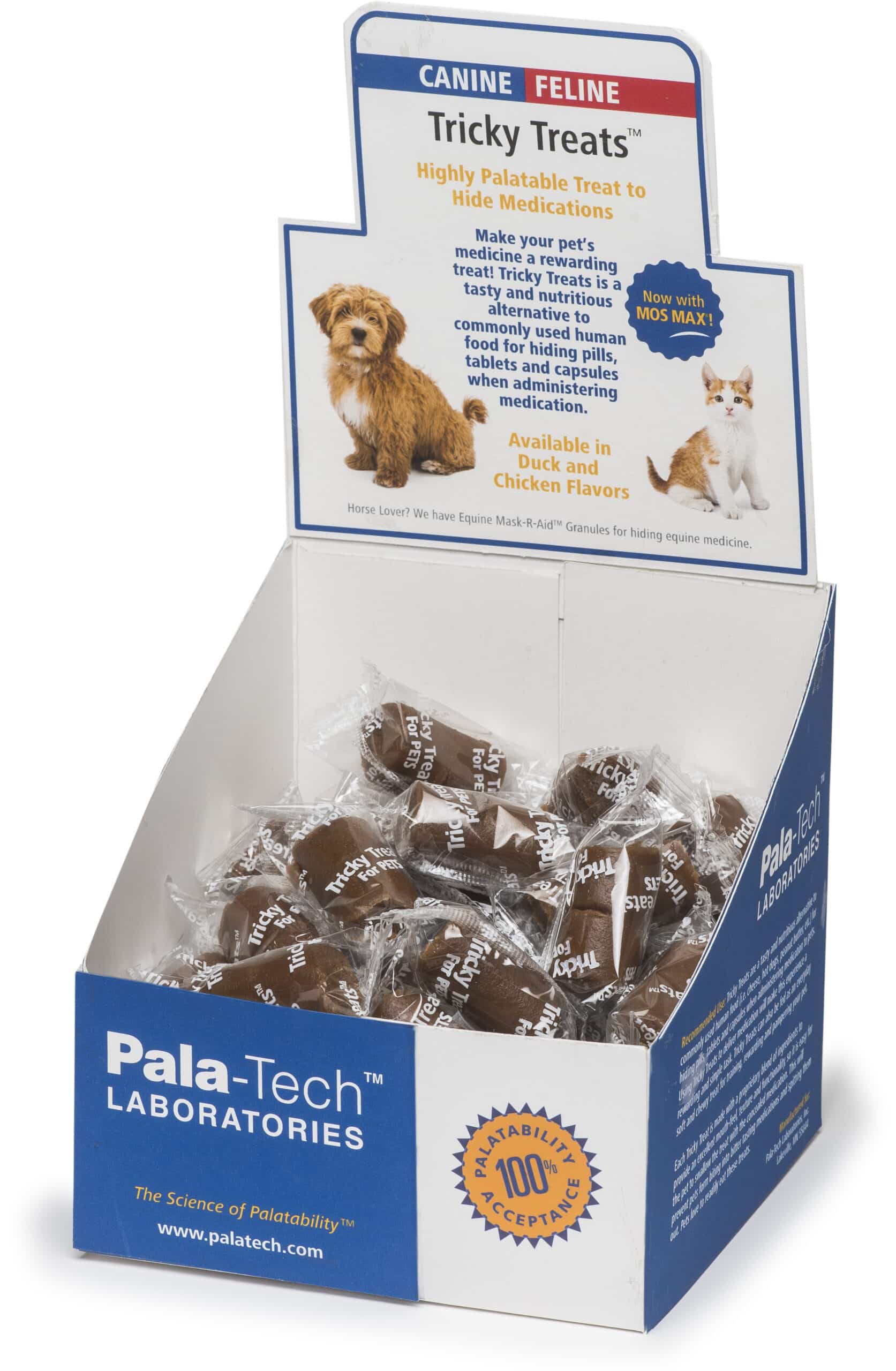 Tricky Treats with MOS MAX - Chicken Flavor - Pala-Tech Laboratories